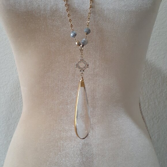 Large Pendent Drop Necklace - Picture 2 of 11